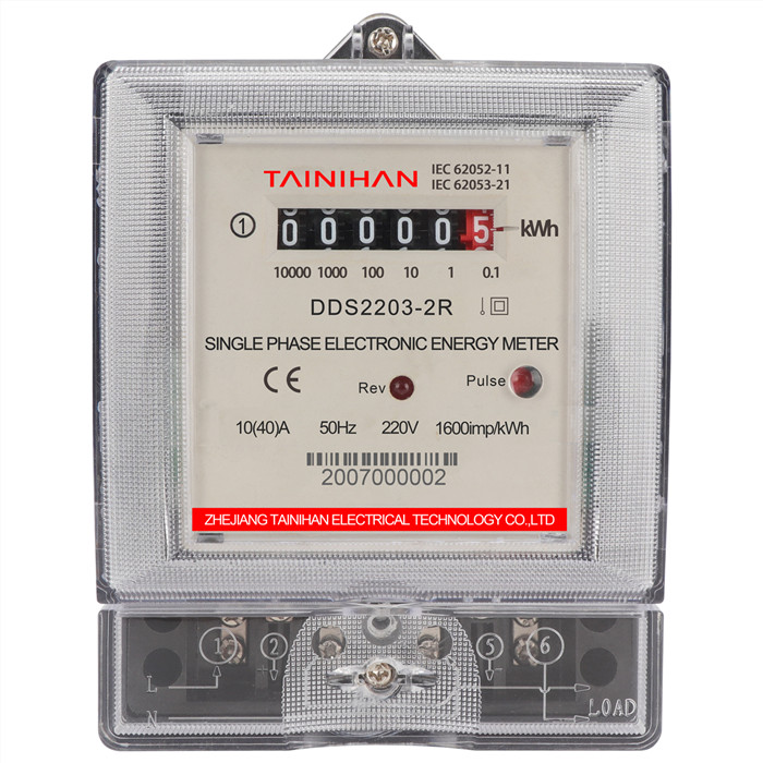 DDS-2R SINGLE PHASE ENERGY METER