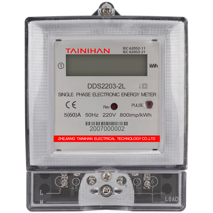 DDS-2L SINGLE PHASE ENERGY METER