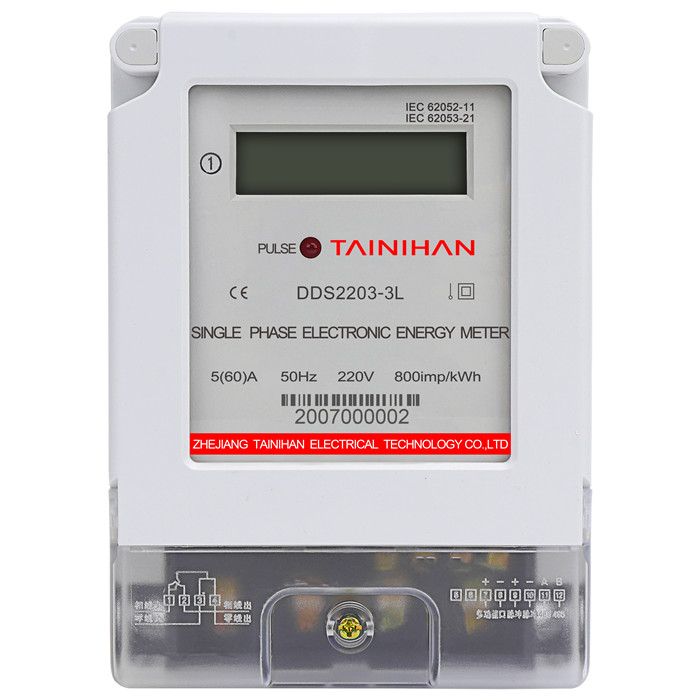 DDS2203-3L SINGLE PHASE ENERGY METER